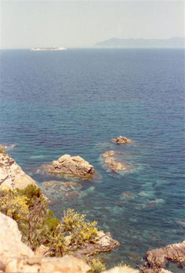 1980 Skiathos 1980-07-008 Blick auf Skopelos_478